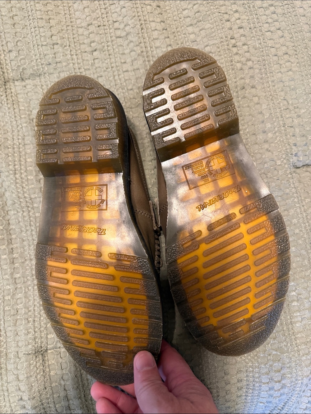 Dr. Martens Women’s Tassel Loafers in Taupe - Picture 3 of 3